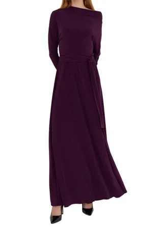 Вечернее платье женское Alina Assi 11-501-104-DARKPURPLE фиолетовое L-162177
