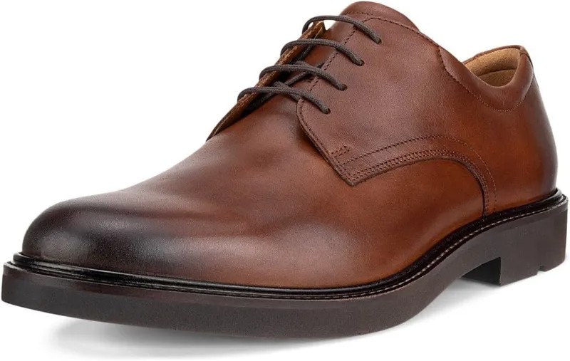 Оксфорды London Oxford ECCO, цвет Cognac