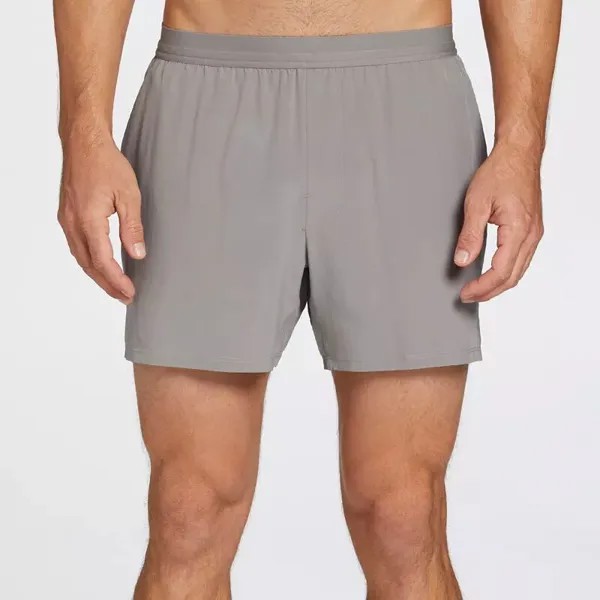 Мужские шорты-боксеры для бега Accelerate Vrst шириной 5 дюймов, серебряный