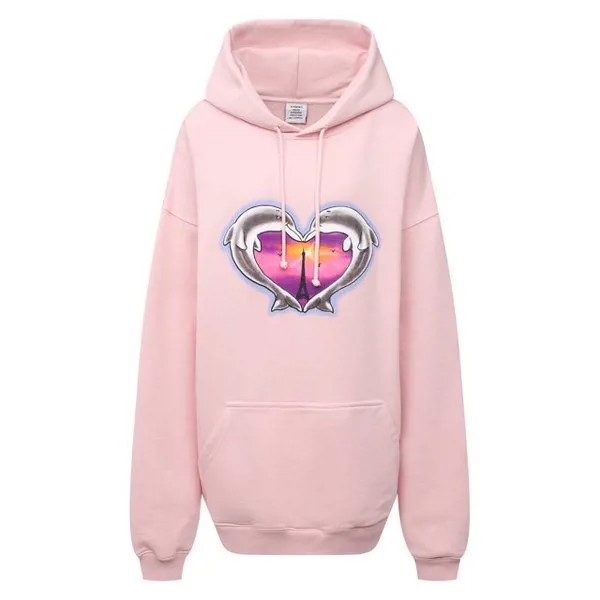 Хлопковое худи VETEMENTS
