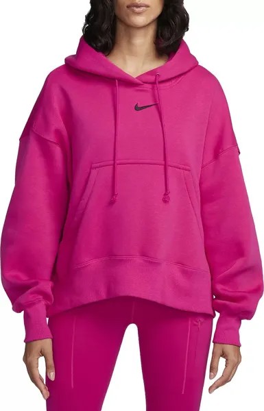 Женский свободный пуловер с капюшоном из флиса Nike Sportswear Phoenix