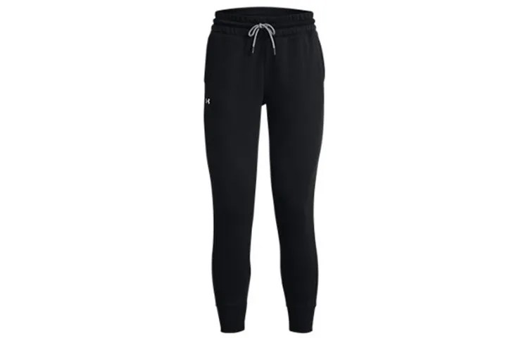 Женские трикотажные спортивные штаны Under Armour, цвет Black