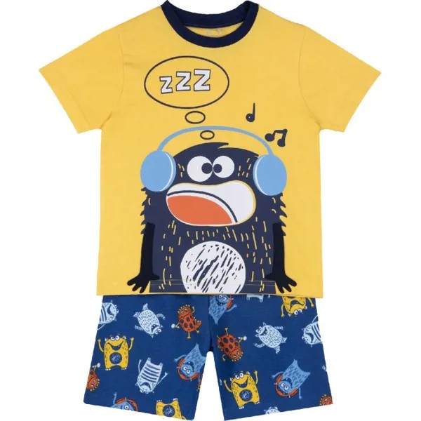 Chicco Пижама для мальчиков (футболка, шорты) Монстрики