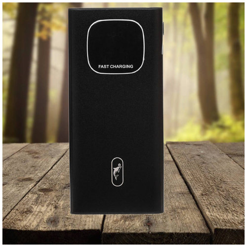 Внешний аккумулятор Power To Remember 10000 mAh (черный)/Power bank micro USB/type-C