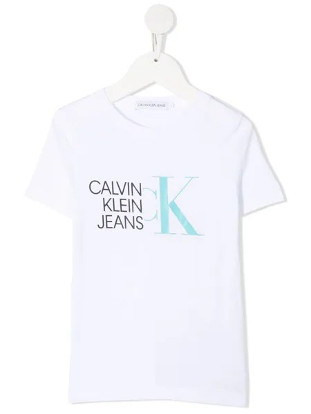 Calvin Klein Kids футболка с логотипом