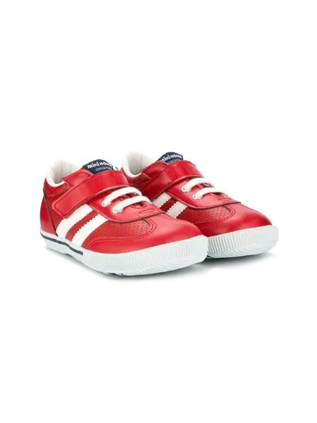 Miki House side stripe sneakers