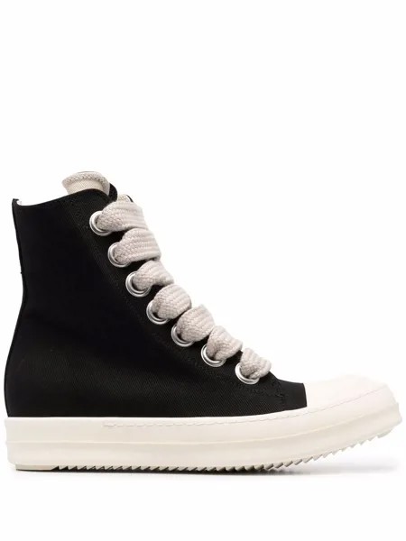 Rick Owens DRKSHDW chunky-lace high-top sneakers