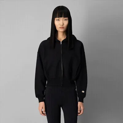 Женское худи свободного кроя на молнии Champion Wmns Minimal Tailored черный