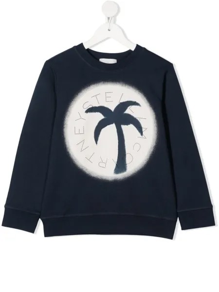 Stella McCartney Kids толстовка с логотипом