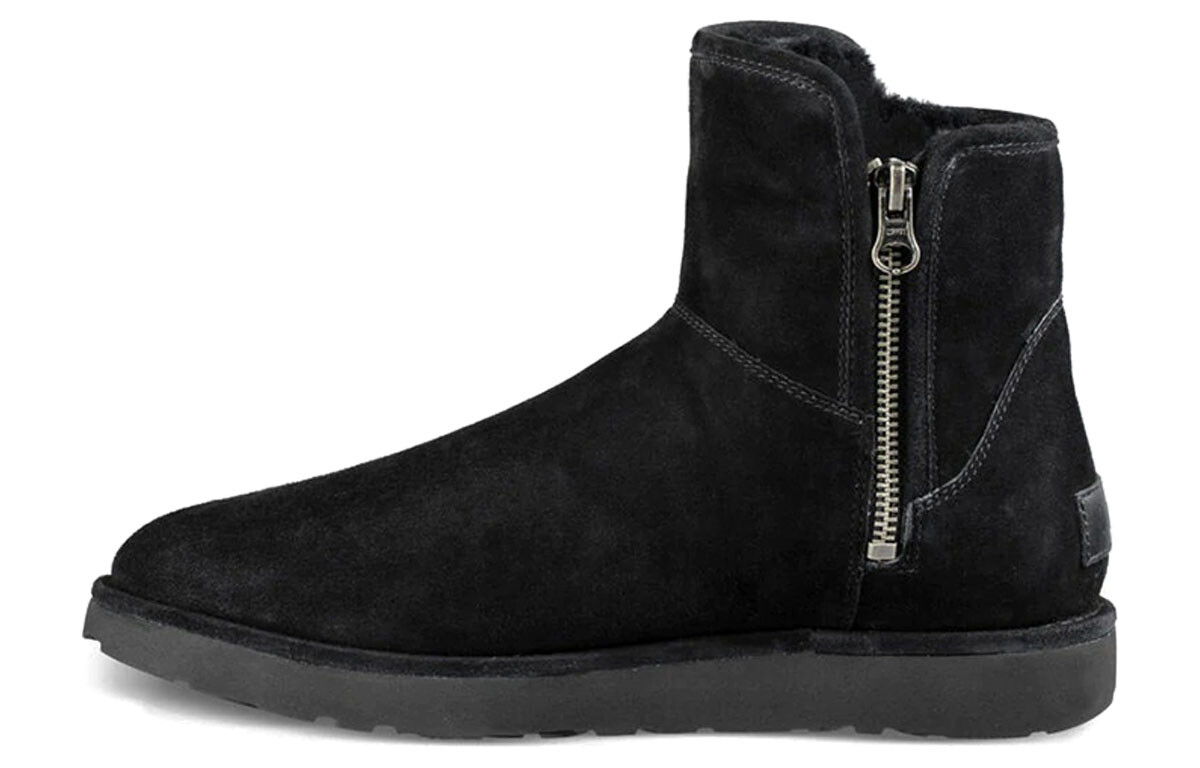 Зимние ботинки женские черные Ugg
