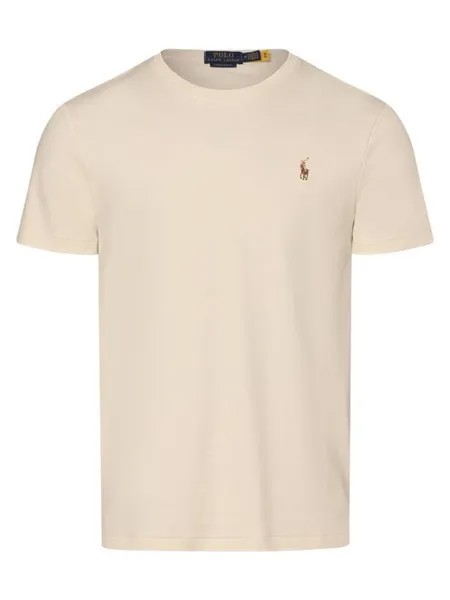 Футболка узкого кроя по индивидуальному заказу Polo Ralph Lauren, экрю