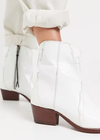 Белые ботинки Free People New Frontier-Белый