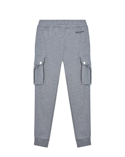 Спортивные брюки с карманами-карго Balmain