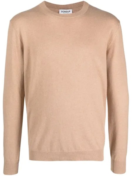 DONDUP fine-knit long-sleeve jumper, нейтральный цвет