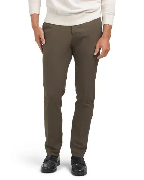 Узкие брюки с плоской передней частью Perry Ellis Portfolio, цвет Deep