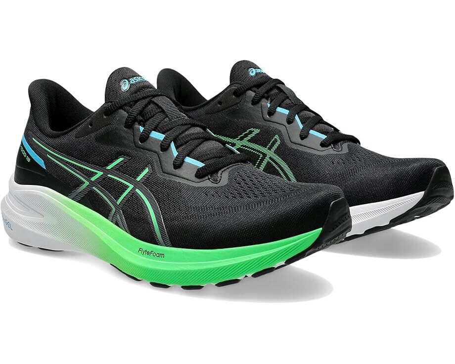 Кроссовки ASICS GT-1000 13, цвет Black/Digital Aqua