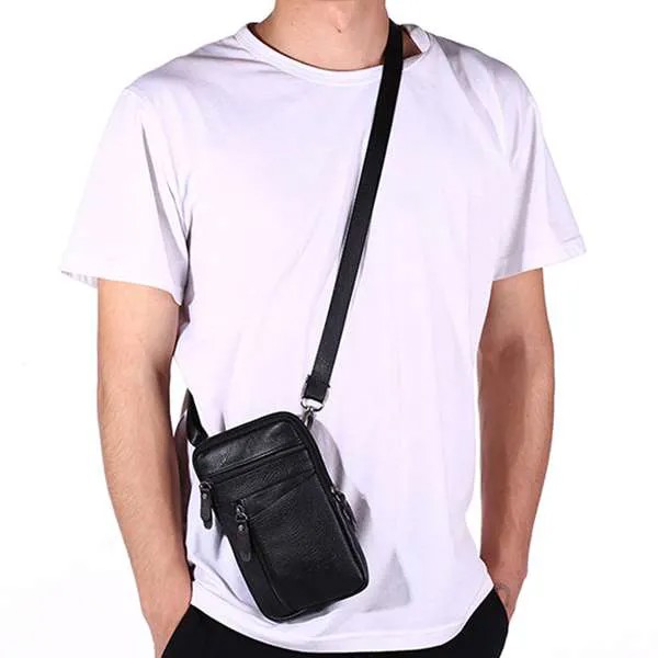 Мужское плечо Messenger Сумка Случайные Многофункциональный платок Сумка Высокое качество Мужская сумка плеча