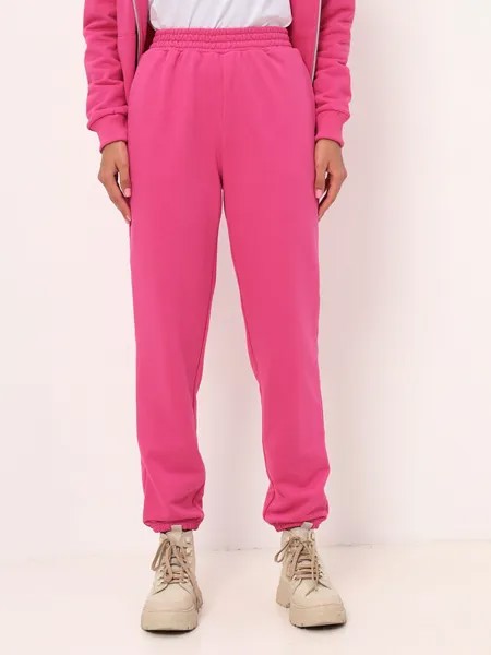 Спортивные брюки женские MOM №1 MOM-5124 розовые 3XL