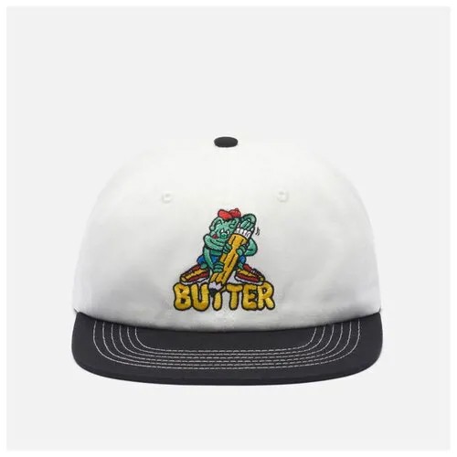 Кепка Butter Goods Martian 6 Panel белый, Размер ONE SIZE