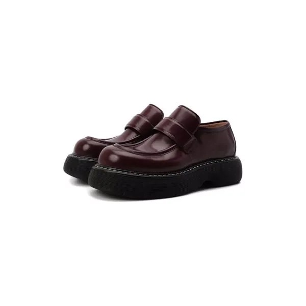 Кожаные лоферы Swell Bottega Veneta