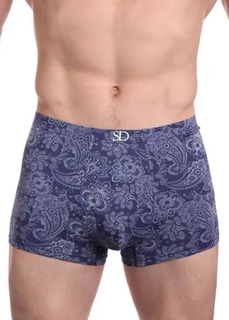 Боксеры мужские Sergio Dallini 2942-5 голубые XXL