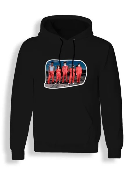 Худи унисекс СувенирShop Отбросы/Misfits/Сериал 14 черное S