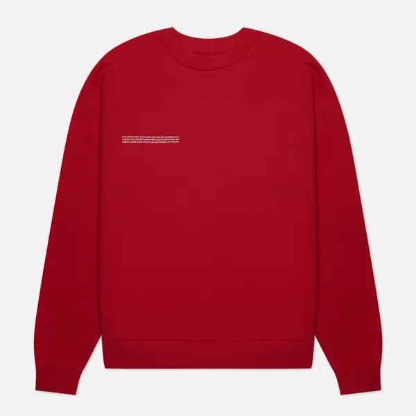 Мужская толстовка PANGAIA 365 Colours Of France Signature Crew Neck красный, Размер XXS