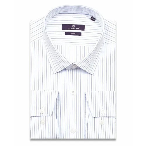 Рубашка POGGINO, размер M (39-40 cm.), белый