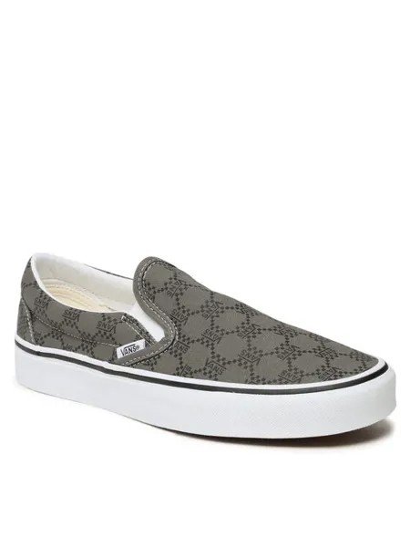 Слипоны Classic Slip-O VN0A7Q5DPWT1  Vans серый 42 EU