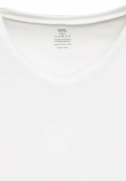 Футболка базовая V-Neck Im 3-Er Pack camel active, белая