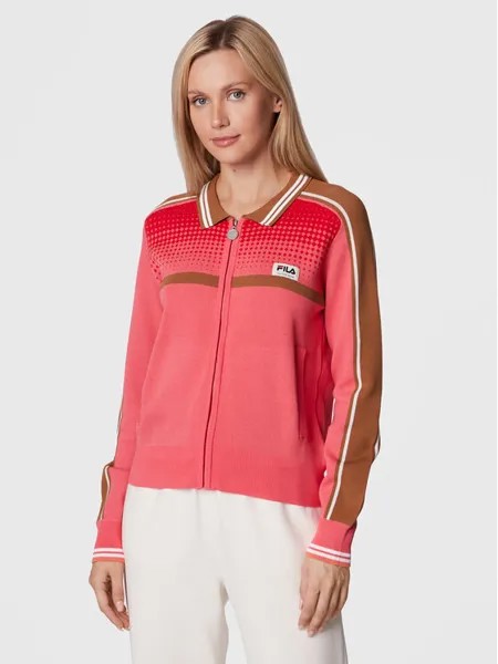 Кардиган стандартного кроя Fila, розовый