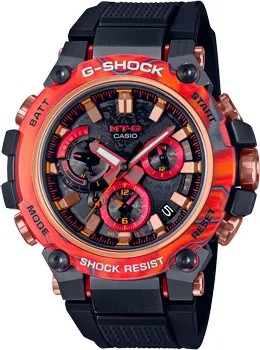 Японские наручные  мужские часы Casio MTG-B3000FR-1A. Коллекция G-Shock