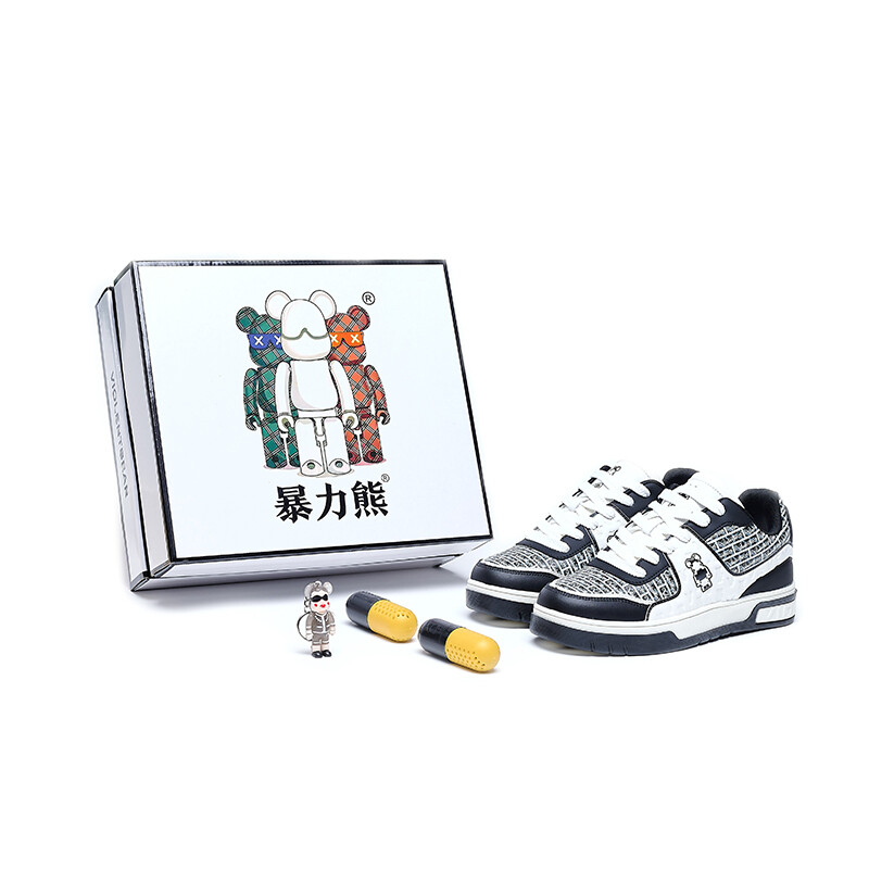 Кроссовки Violent bears Skateboarding Shoes Unisex Low-top, зеленый