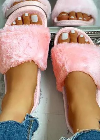 Сланцы из плюша повязка
