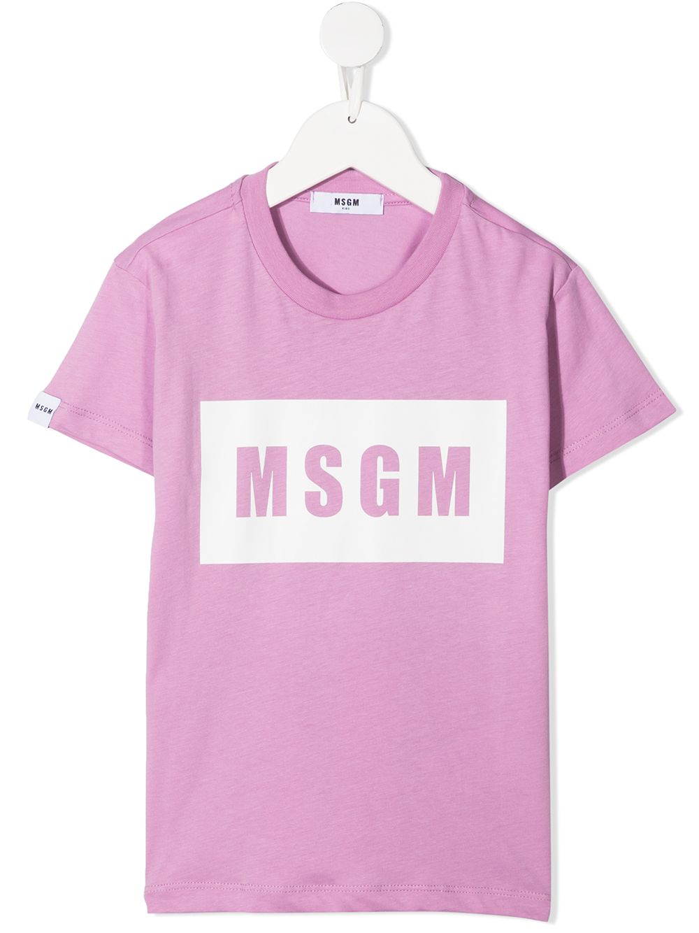 MSGM Kids футболка с логотипом
