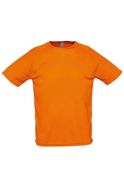 Спортивная футболка с короткими рукавами SOL'S, оранжевый