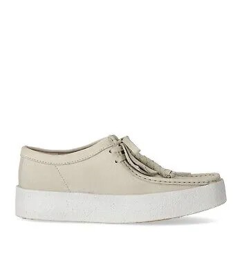 Clarks Wallabee Cup Ivory Nubuck Мужские мокасины Мужские