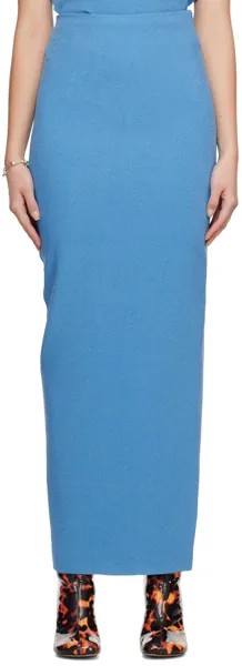 Синяя длинная юбка Magda Paris Georgia