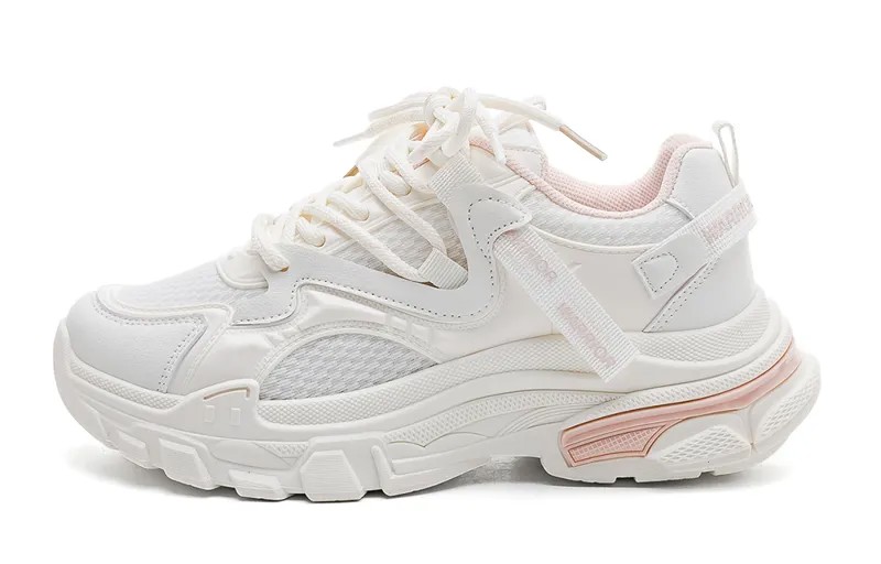 Кроссовки WARRIOR Chunky Sneakers Women's Low-top, черный