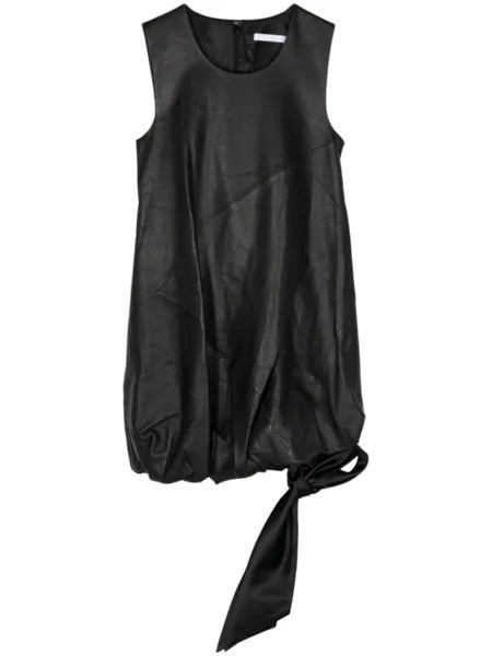 Helmut Lang пышное платье мини, черный