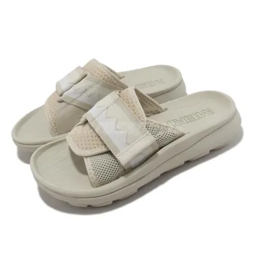 Merrell Hut Ultra Slide Oyster Beige Women Slip On Sandals Slippers J005888