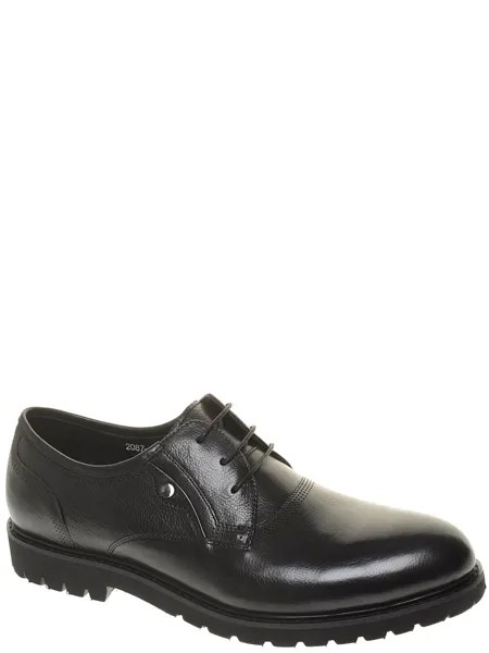 Туфли Loiter мужские демисезонные, размер 44, цвет черный, артикул 2087-11-111