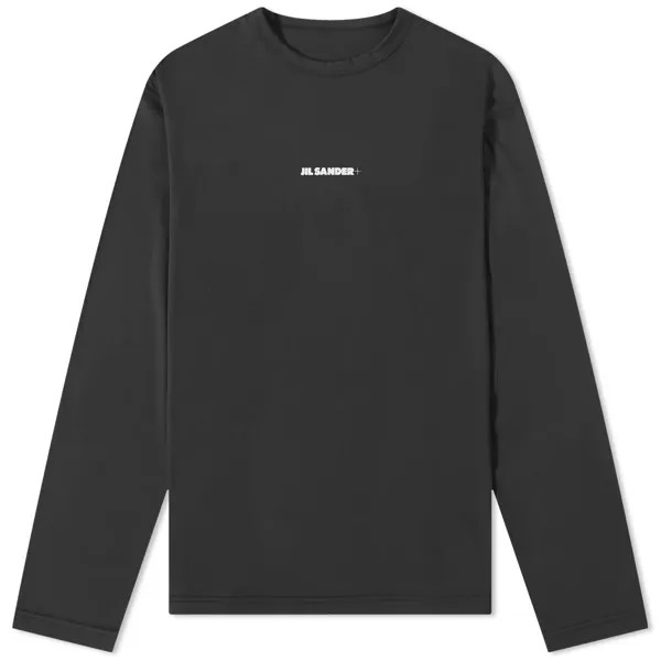 Футболка Jil Sander Long Sleeve Plus Logo Tee