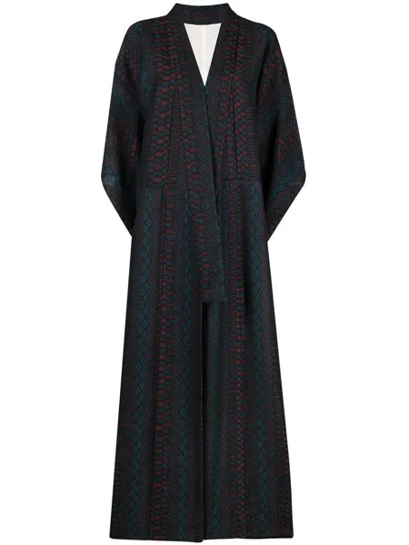 A.N.G.E.L.O. Vintage Cult пальто-кимоно 1970-х годов с геометричным узором