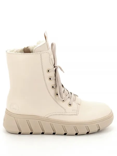 Ботинки Rieker женские зимние, размер 40, цвет бежевый, артикул Y3501-60