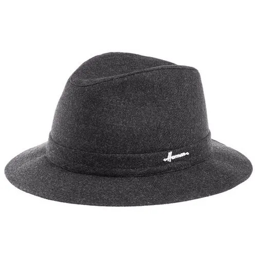 Шляпа Herman, размер 55, серый