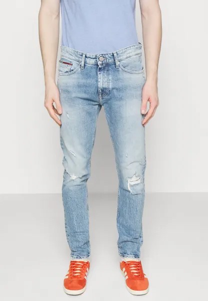 Джинсы Tapered Fit AUSTIN SLIM Tommy Jeans, светлый деним