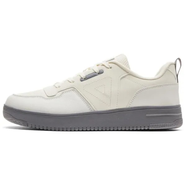 Кроссовки PEAK Classic Heritage Skateboarding Shoes Unisex Low-top White/gray, белый