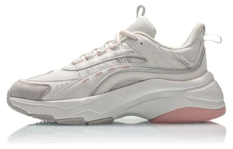 LINING Aurora WindWalker Lifestyle Shoes Women's Low-top Off-white