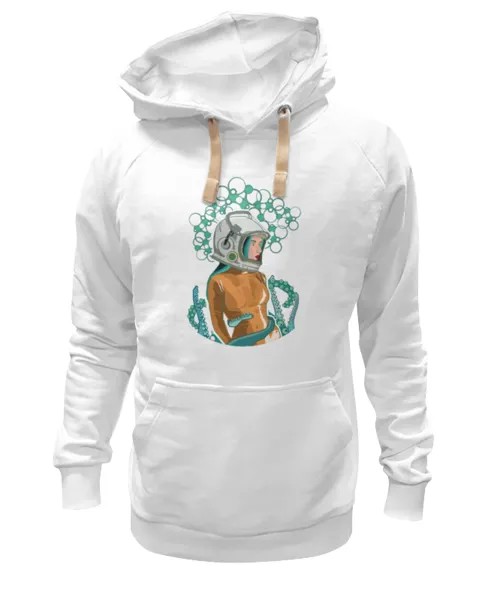 Худи Printio Космос внутри нас белое 3XL